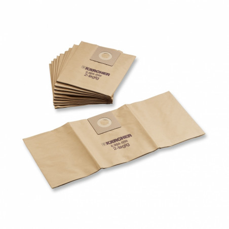 Sacs filtrants en papier (x5) Karcher 6.904-259.0