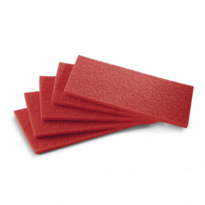 Pad, moyennement souple, rouge, 650 mm Karcher 6.371-000.0