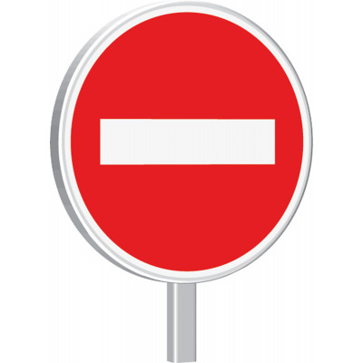 B1-850-Classe 1-Sens interdit TALIAPLAST | 523701