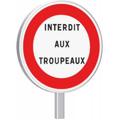 B19-850-Classe 1-Autres interdictions-Texte à spécifier TALIAPLAST | 523718
