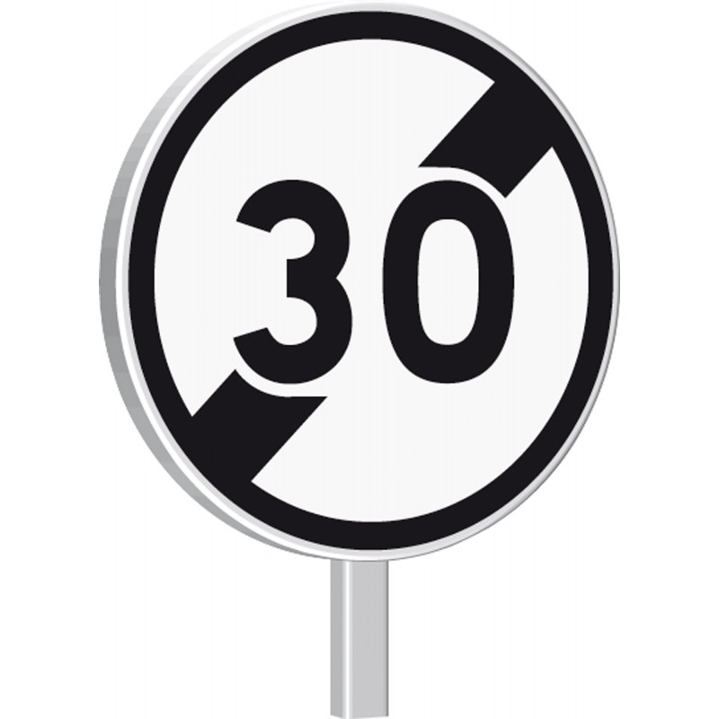 B33-850-Classe 1-Fin de limitation de vitesse à 30km/h TALIAPLAST | 523729