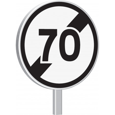 B33-850-Classe 1-Fin de limitation de vitesse à 70km/h TALIAPLAST | 523720