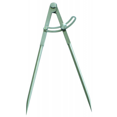 COMPAS A CHARNIERE A POINTES 1/4 CERCLE 220MM (POLI) TALIAPLAST | 402532