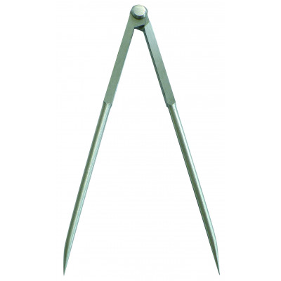 COMPAS A CHARNIERE A POINTES 220MM ACIER POLI TALIAPLAST | 402522