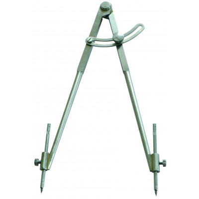 COMPAS A CHARNIERE POINTES RAPPORTEES 1/4 CERCLE 250MM TALIAPLAST | 402933