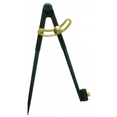 COMPAS A CHARNIERE PORTE-CRAYON 1/4 CERCLE 190MM BRUNI TALIAPLAST | 402841