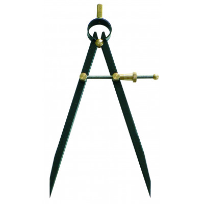 COMPAS A RESSORT A POINTES 200MM ACIER BRUNI TALIAPLAST | 402513