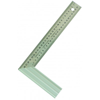 EQUERRE DROITE ET D'ONGLET LAME INOX 300MM TALIAPLAST | 460936