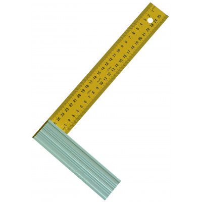 EQUERRE DROITE LAME ACIER 300MM TALIAPLAST | 460922