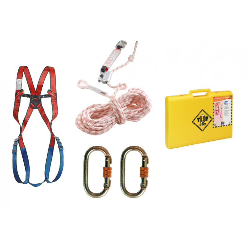 Corde De Sécurité D'escalade - Anti-chute, Verrouillage Automatique, 12 Mm, Résistance 35KN, Pour Travail En Hauteur - 6