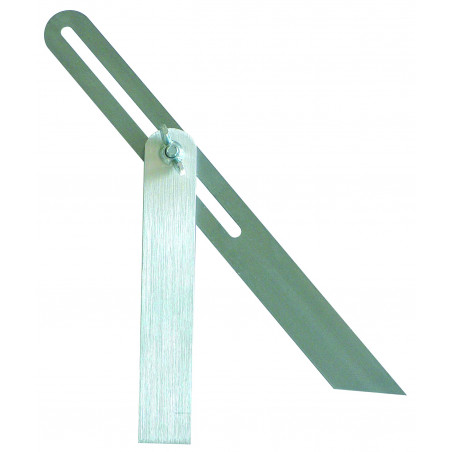 FAUSSE EQUERRE A COULISSE 40CM TALON ALUMINIUM TALIAPLAST | 460970