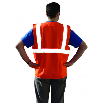 GILET ORANGE CLASSE 2 BAUDRIER TALIAPLAST | 550555