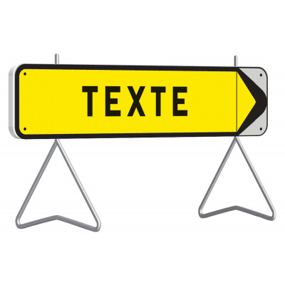 KD 1300X300 T1 TEXTE A SPECIFIER  FLECHE AMOVIBLE TALIAPLAST | 526059