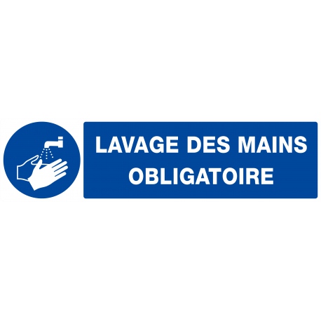 65 Lavage Des Mains Obligatoire 0x52mm Taliaplast