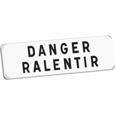 M9 T1 700 BLANC DANGER RALENTIR TALIAPLAST | 525354