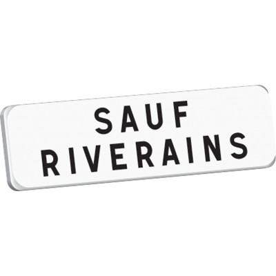 M9 T1 700 BLANC SAUF RIVERAINS TALIAPLAST | 525353