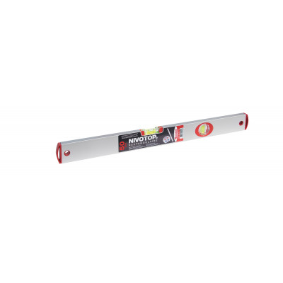 NIVEAU "NIVOTOP" ALUMINIUM RECTANGULAIRE 2 FIOLES 50CM TALIAPLAST | 450602