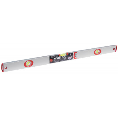 NIVEAU "NIVOTOP" ALUMINIUM RECTANGULAIRE 3 FIOLES 80CM TALIAPLAST | 450604