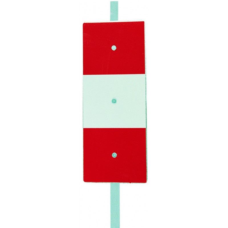 PIQUET DE CHANTIER K5B 1 FACE RETROREFLECHISSANTE TALIAPLAST | 520101