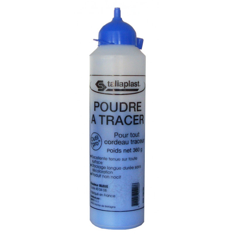 POUDRE A TRACER BLEUE 360G TALIAPLAST | 400408