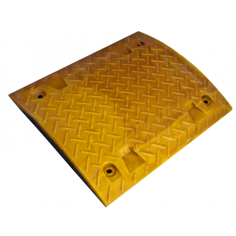 RALENTISSEUR JAUNE 50X40X5 (RECTANGULAIRE) TALIAPLAST | 520503