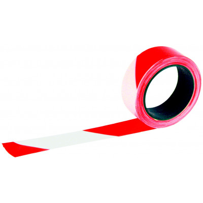RUBAN "RUBAPLAST" ROUGE BLANC 200MX50MM TALIAPLAST | 540306