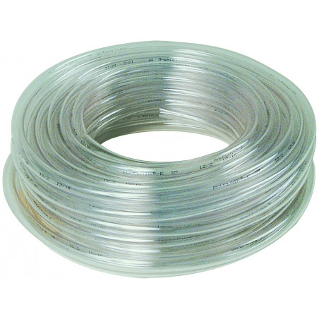 TUYAU CRISTAL POUR FIOLE A NIVEAU D.12X16MM L.25M TALIAPLAST | 400302