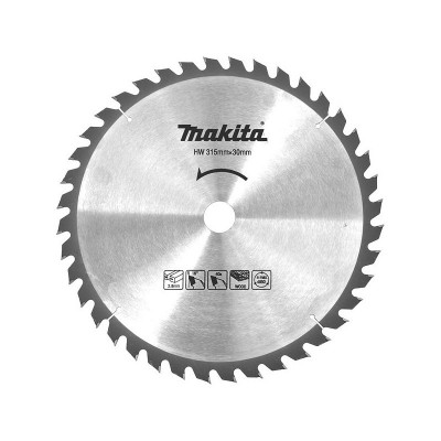 Lame carbure bois, scie sur table 2712 Ø Lame 315mm, dents 40, 16 ° Makita | JM27170005