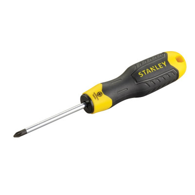 TOURNEVIS CUSHION GRIP POZIDRIV PZ2X100MM - STANLEY FRANCE | 0-64-974