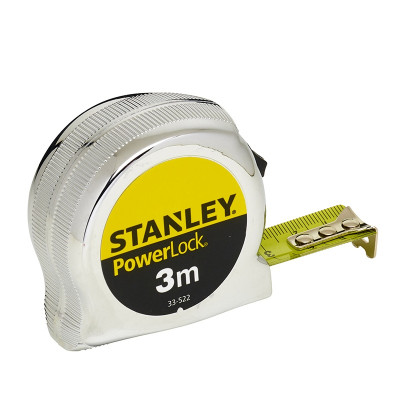 MÈTRE A RUBAN MESURE 3M X 19MM POWERLOCK STANLEY 1-33-522