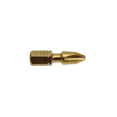 Makita B-28329 Embouts courts 25 mm Impact Gold Torsion PHILLIPS (PH) Hexa 1/4''