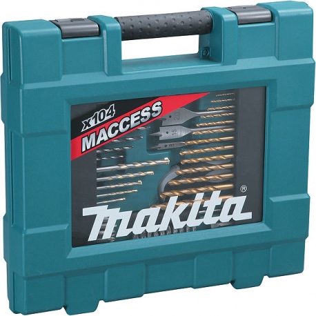 Makita D-31778 Coffret ensemble accessoires 104 pièces MACCESS