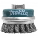 Makita D-24153 Brosse boisseau à fils acier torsadés pour meuleuses d'angle 180 et 230 mm