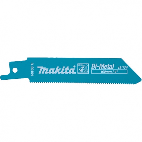 Makita B-20395 Lames Bi-Métal flexibles pour tôles minces (0,7 à 3 mm)