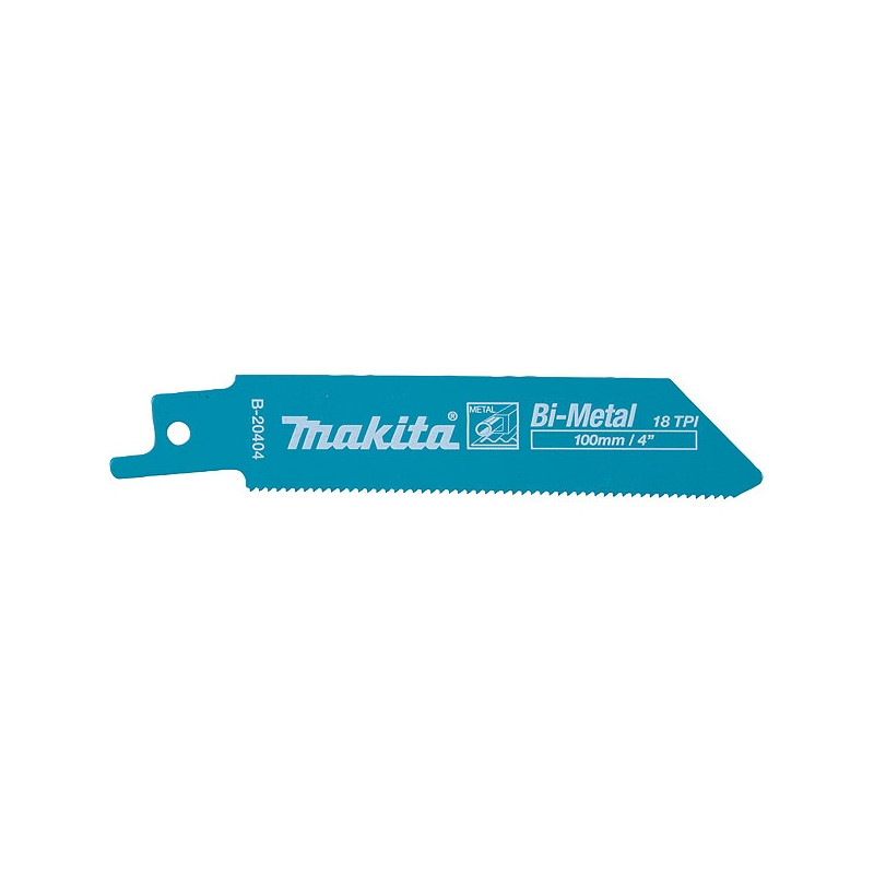 Makita B-20410 Lames Bi-Métal flexibles pour tôles minces (0,7 à 3 mm)