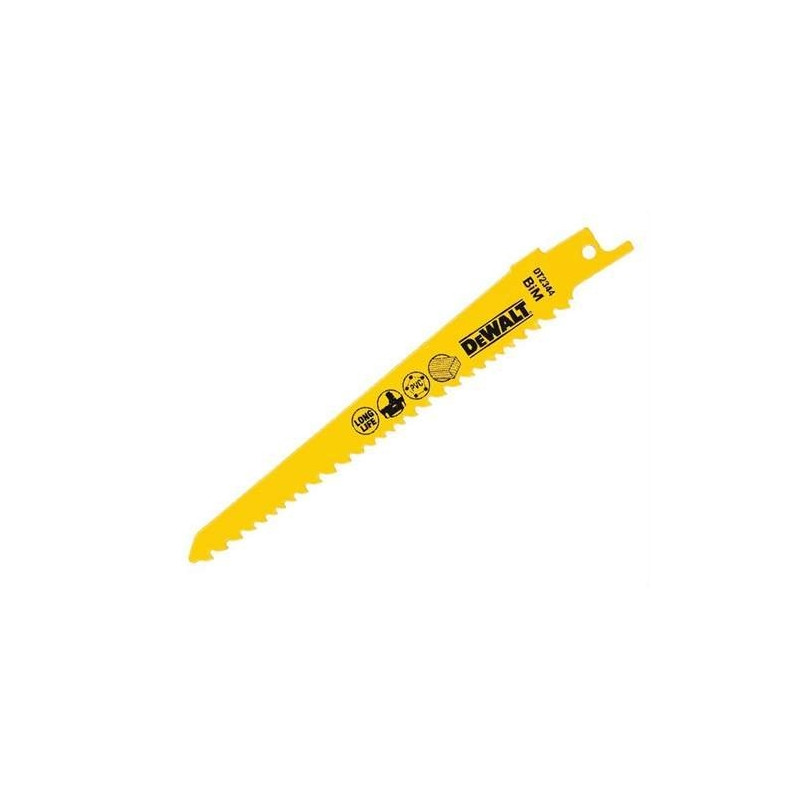 Lames BiM - 152 mm - bois + clous - pack de 5 - Dewalt | DT2344