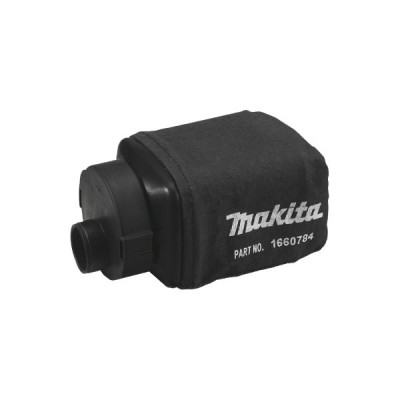 MAKITA 135222-4 - Bolsa De Tela Negra Con Adaptador Para Lijadora Bo4556- Bo4565-bo4566 | Leroy Merlin