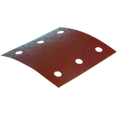 Makita P-33102 Feuilles rectangulaires abrasives 114x102 mm - 3 + 3 trous - Auto-agrippant