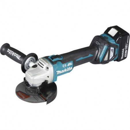 Makita DGA513RTJ Meuleuse Ø 125 mm 18 V Li-Ion 5 Ah