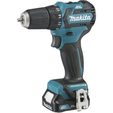 Makita DF332DSAJ Perceuse visseuse 12 V CXT Li-Ion 2 Ah Ø 10 mm