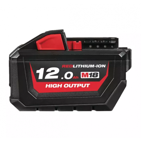 Batterie 18 Volts 12 Ah Red Lithium - ion - système M18 HB 12 Milwaukee | 4932464260