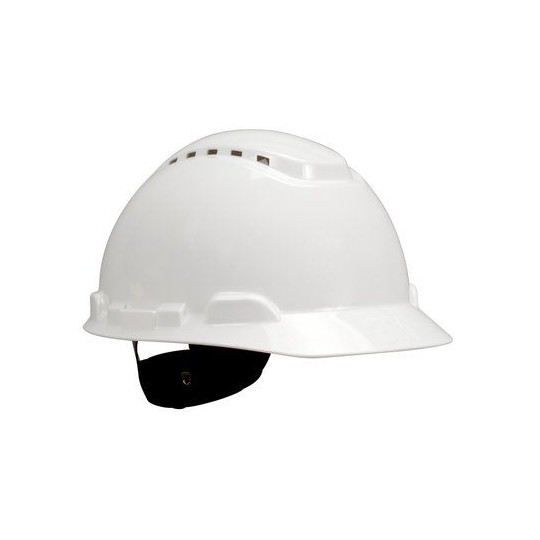 Casque de sécurité 3M™ H700 blanc, non ventilé, avec harnais standard ...