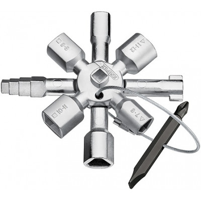 Clé multifonctionnelle TwinKey Knipex | 00 11 01