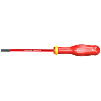 Tournevis Protwist plat 5.5x150 isolé 1000V Facom | AT5.5X150VE