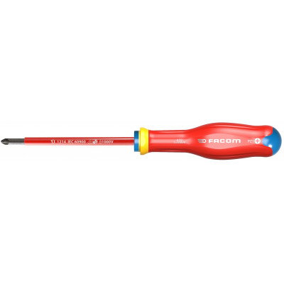 Tournevis Protwist PZ1x100 isolé 1000V Facom | ATD1X100VE