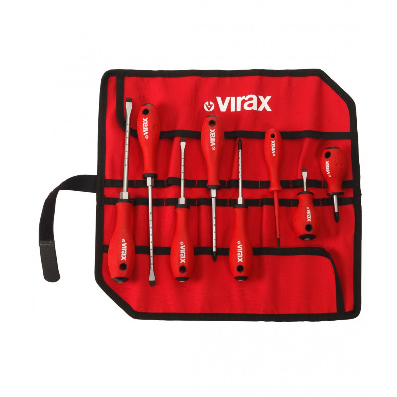 Tournevis magnetique pz1 x 100 lg.209mm Virax | 341803