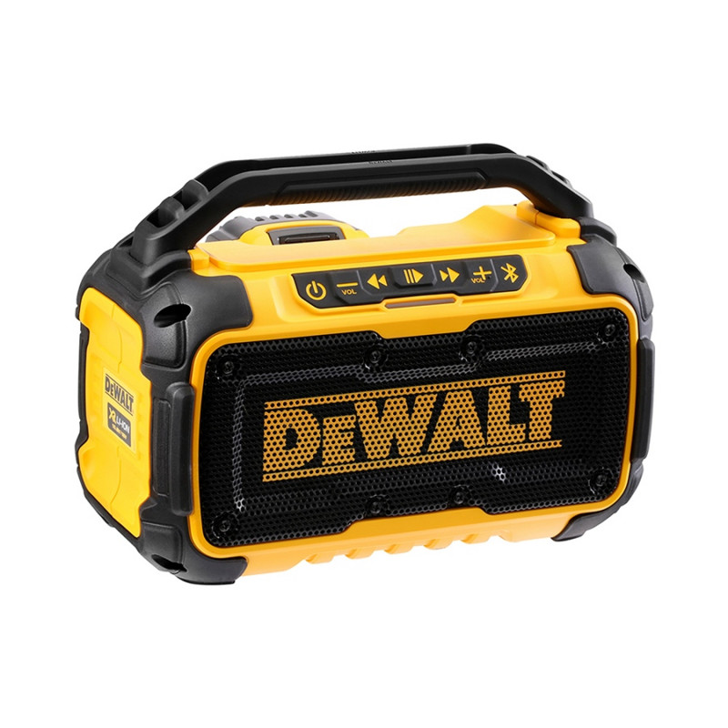 Enceinte Bluetooth compatible avec les batteries XR 10.8V / 18V / 54V Li-Ion Dewalt | DCR011