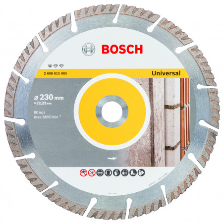 Disques à tronçonner diamantés Pack 10 DD Pro UNIVERSAL 180x22,23  Bosch Professional | 2608615064