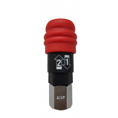 Coupleur rapide fileté femelle 1/4'' - L.41mm KS Tools | 515.4453