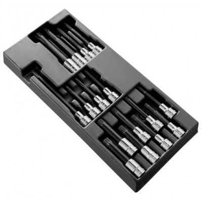 MODULE FACOM DE 15 DOUILLES TOURNEVIS FACOM 1/2" | MOD.SHPBPB